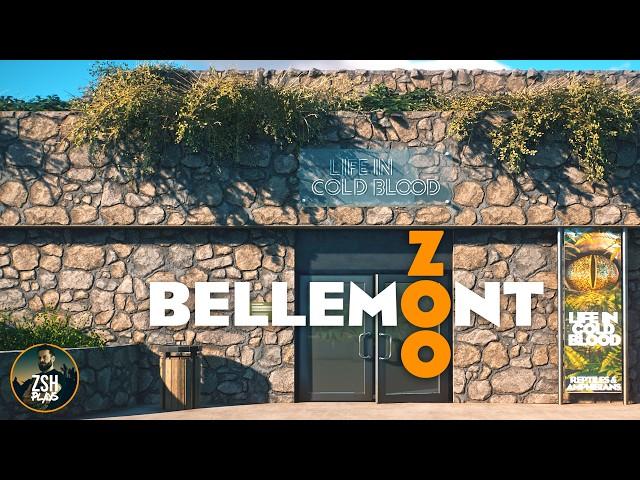 Building a Realistic Reptile House for 9 Species in Planet Zoo! | Bellemont Zoo