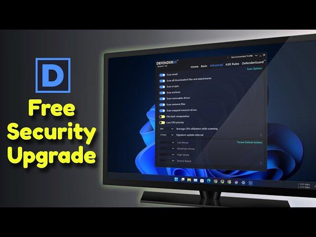 DefenderUI : Every Windows user should install this FREE app
