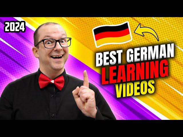 The Best YouTube Videos for German Learners of 2024 - Year End Countdown