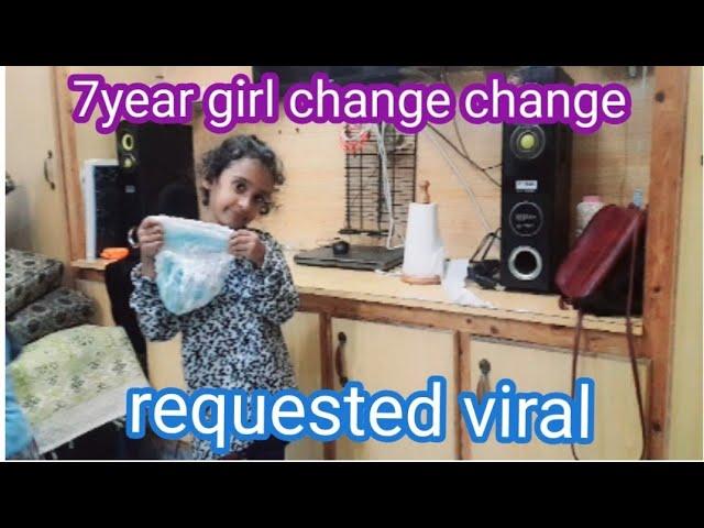 7year girl change diaper change//diaper changing with toddler//night diaper routine vlog//requested