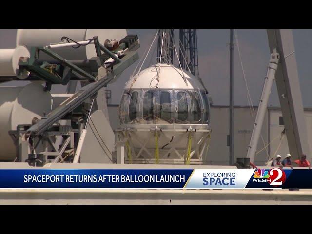 Spaceport returns successfully to Cape Canaveral after balloon launch