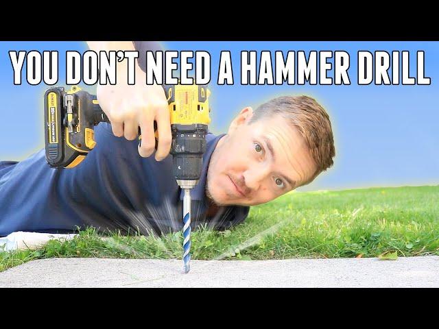 How To Drill Into Concrete