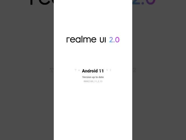 Realme UI 2.O - 3.O Update? | OS Update 11 - 12 | Realme C15 | Realme