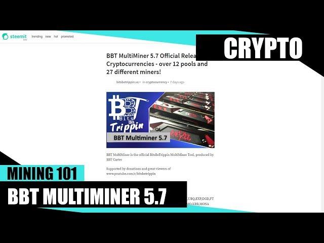 Cryptocurrency Mining 29 Coins With One Program Tutorial