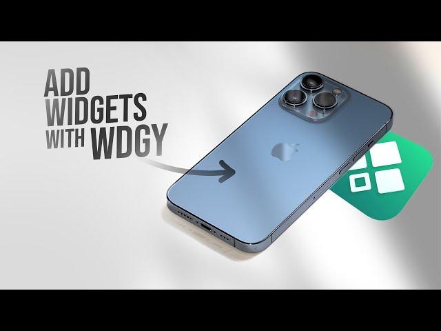 How to Add a Widget on iPhone Using Widgy (explained)