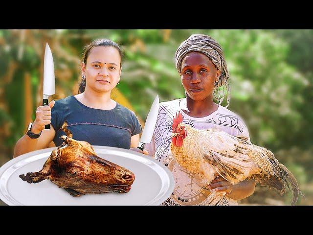 GOAT HEAD ആഫ്രിക്കൻ സ്പെഷ്യൽ ആട്ടിൻ തല കറി! Malayalam vlog  Rare African VillageFood Channel Kenya