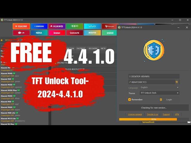 TFT Unlock Tool-2024-4.4.1.0 . TFT Unlock Tool 4.4.1.0 Latest Version