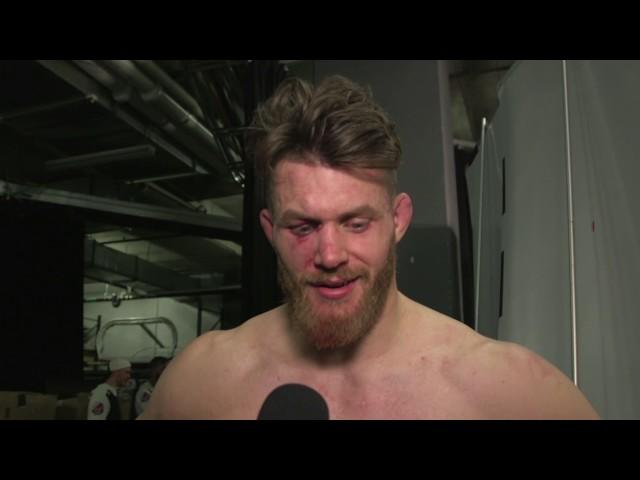 UFC 206: Emil Meek Backstage Interview