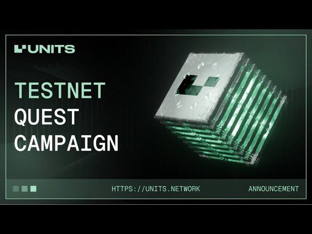 [GRATIS] UNITS NETWORK TESTNET AIRDROP CONFIRMED!!