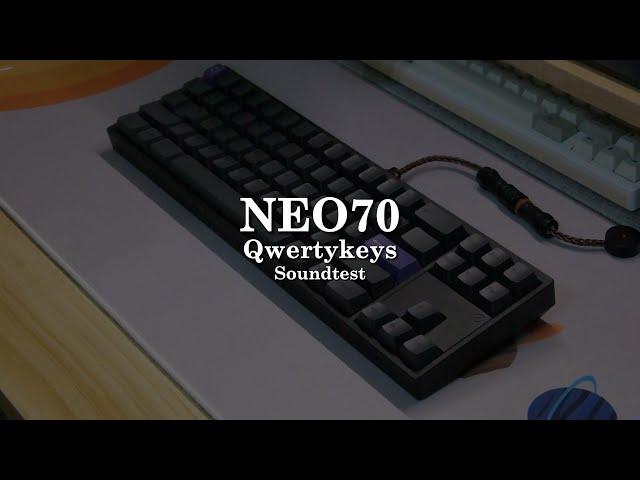 Budget Clack Choice? Qwertykeys Neo70  Soundtest