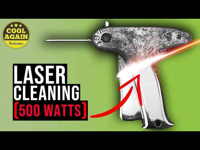 Laser Cleaning Aluminum (500WATTS) - Old Syringe Restoration