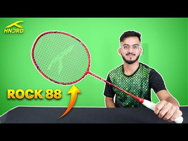 Hundred Rock 88 Racket Review | Rock 88 VS Nanoray 7000I |