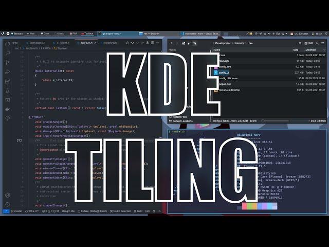 TILING Comes To KDE Kwin? ;)