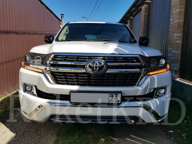 Рестайлинг Toyota Land Cruiser 200 в 2016 г