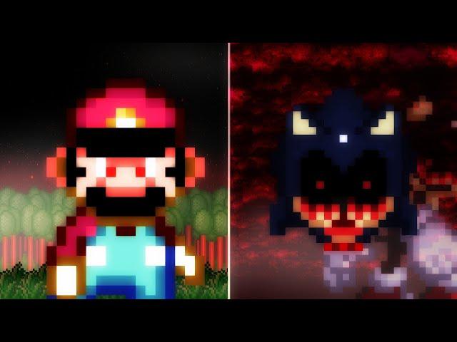 Devil Mario Vs Sonic.EXE