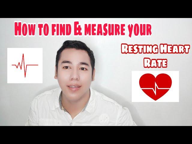 How to Get & Measure your Resting Heart Rate | Neil Jasper Ducut #RHR #Heartrate #MHR #Pulse #Beat