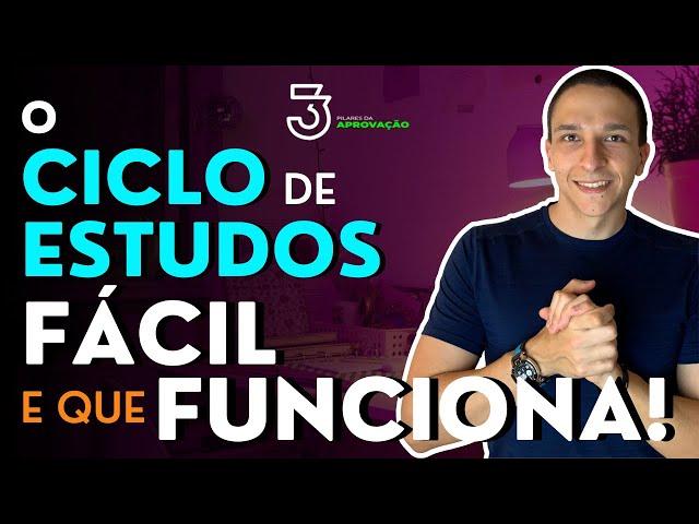 COMO CRIAR UM CICLO DE ESTUDOS FÁCIL E QUE FUNCIONA - CPR Todos os Dias | Thiago Pereira - Concursos