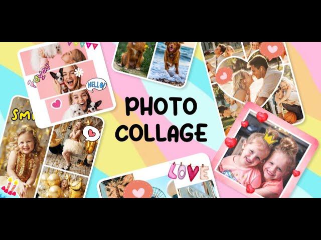 Photo collage: pic grid maker