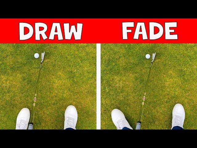 Hit The Golf Ball Straight, Draw Or Fade With This Foot Flare