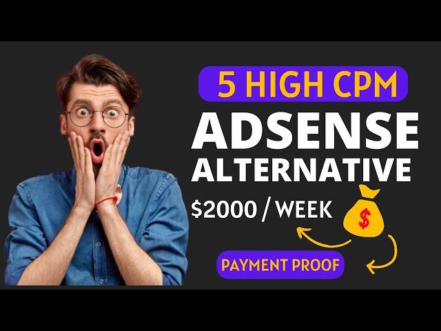 Adsense Alternative: 5 Best Adsense Alternatives 2022 [PAYMENT PROOF]