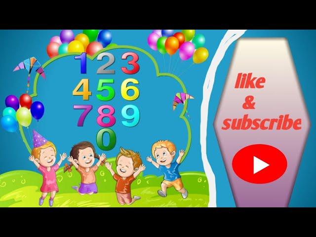 Learn number and counting 1 to10     (nursery rhymes callection ..uttam vaishnav)