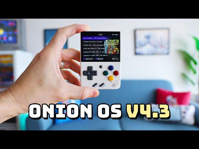 Onion v4.3 is Here! Miyoo Mini (Plus) Showcase and Guide