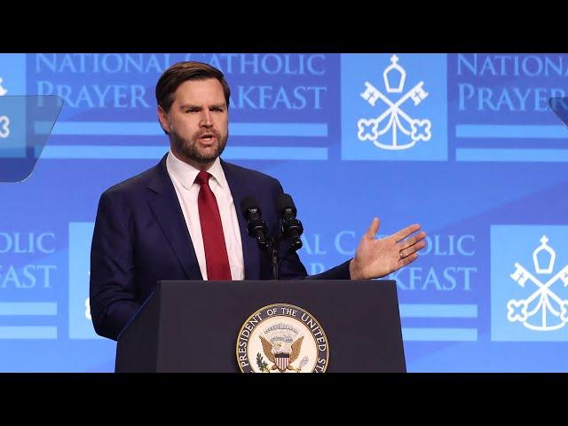 Vice President JD Vance Delivers Remarks at the National Catholic Prayer Breakfast