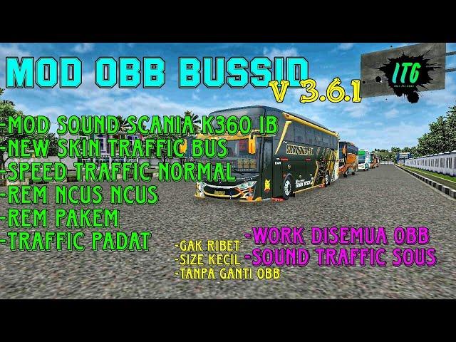 MOD OBB BUSSID SOUND SCANIA K360 iB V 3.6.1 | Bus Simolator Indonesia