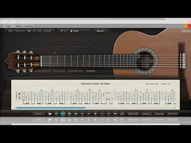 Ample Guitars' Tab Player Tutorial on FL Studio