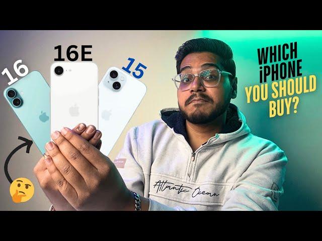 iPhone 16e is Launched! The Budget iPhone for Rs 59,900 | iPhone 16e Vs 16 VS 15 - Which is Best?