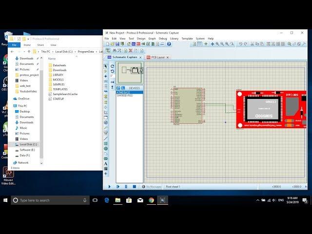 How to Fix not showing LIBRARY file || Adding GSM library in Proteus 8 in windows 10