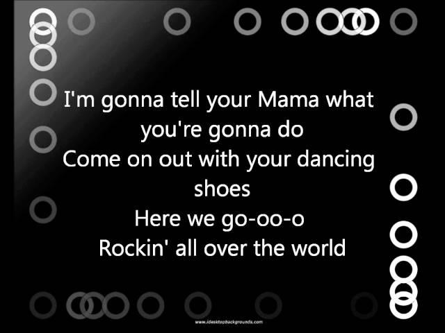 Status Quo - Rockin All Over The World Lyrics