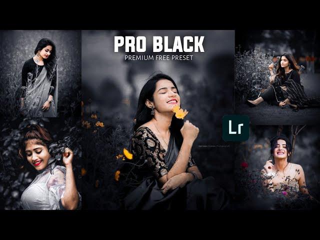 Lightroom Dark black effect photo editing, pro black photo editing, lightroom photo editing tamil