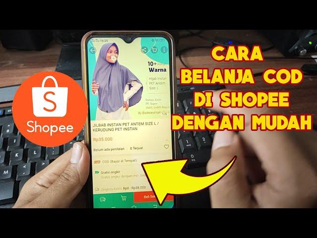 CARA BELANJA COD DI SHOPEE TERBARU 2020 (GRATIS ONGKIR)