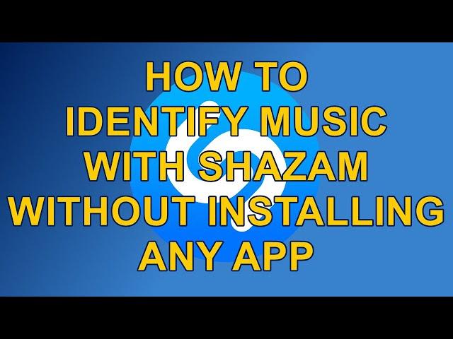 How to use Shazam on your iPhone or iPad without installing the App