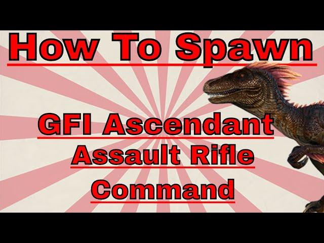 GFI Ascendant Assault Rifle Command