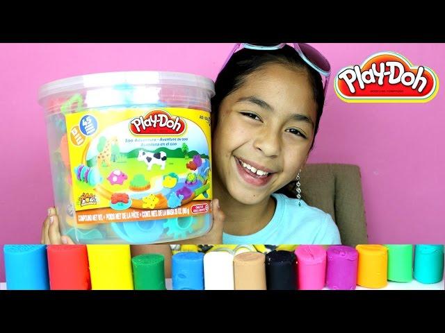 Tuesday Play Doh Huge Play Doh Bucket Adventure Zoo|B2cutecupcakes