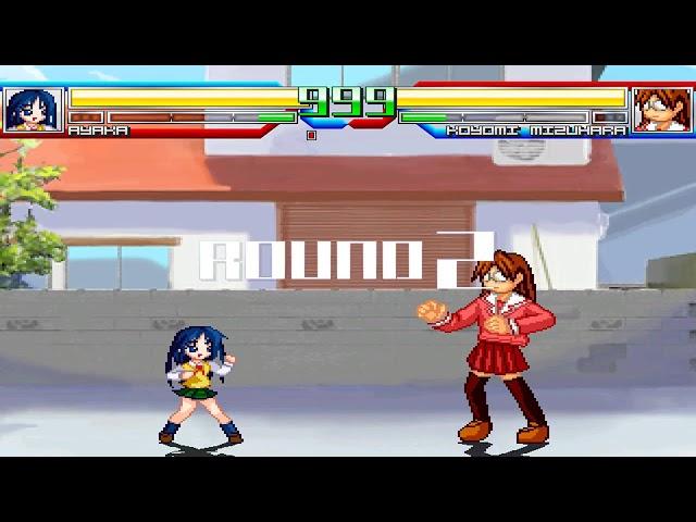 NICK54222 MUGEN: Ayaka Kurusugawa (me) VS Koyomi Mizuhara (Unknown)