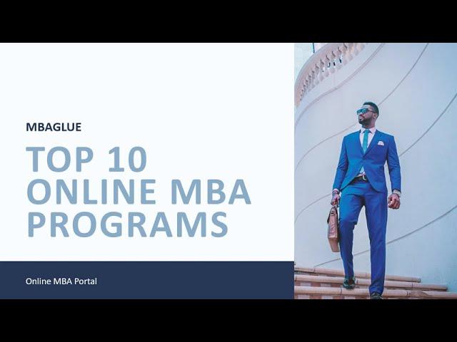 Top 10 Online MBA Rankings