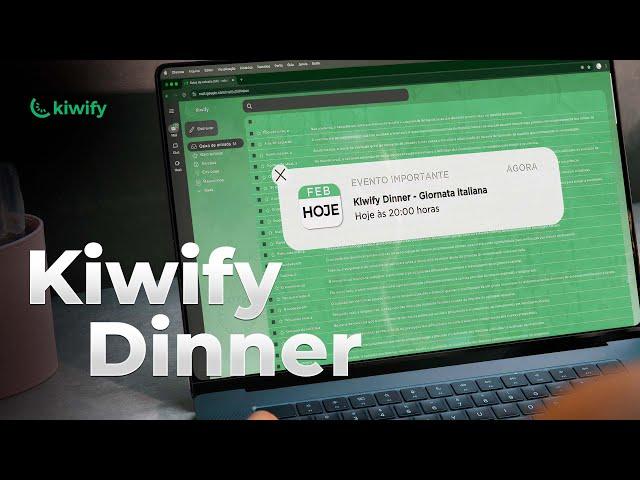 Kiwify Dinner: A mais nova experiência exclusiva Kiwify [1ª edição]