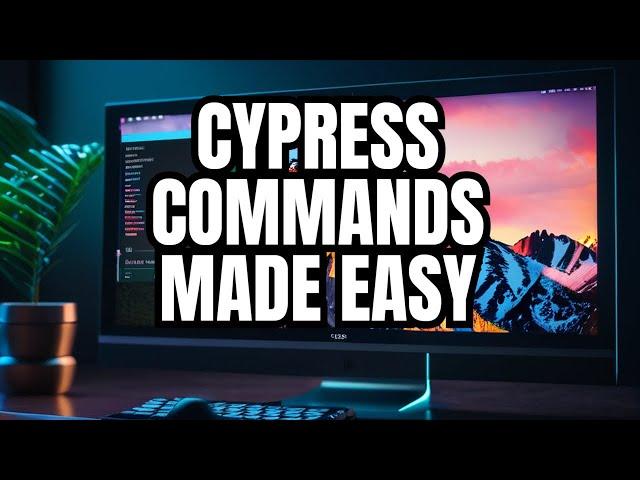 Cypress Automation: Mastering CSS Selectors & Executing Your First Test with Different Commands