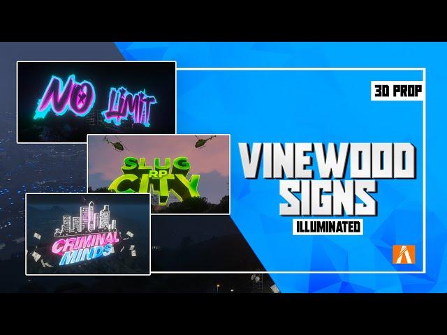 3D Logo Sign For Your Roleplay Server GTA 5