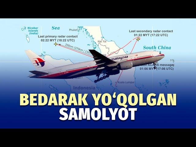 O‘ligi ham, tirigi ham topilmagan 239 kishi – izsiz yo‘qolgan Boeing 777