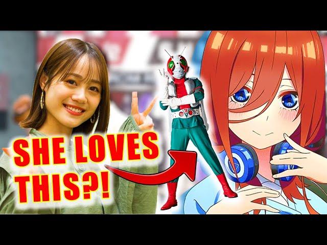 Miku Itou loves Tokusatsu Heroes?!