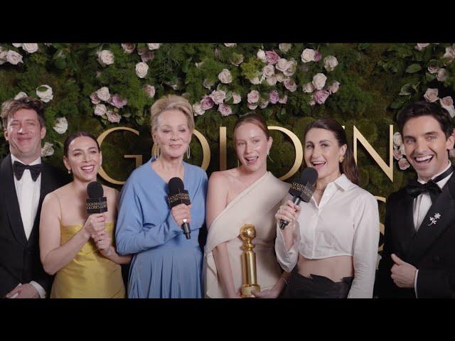 The Cast of "Hacks" Winner Interview | 82nd Annual Golden Globes