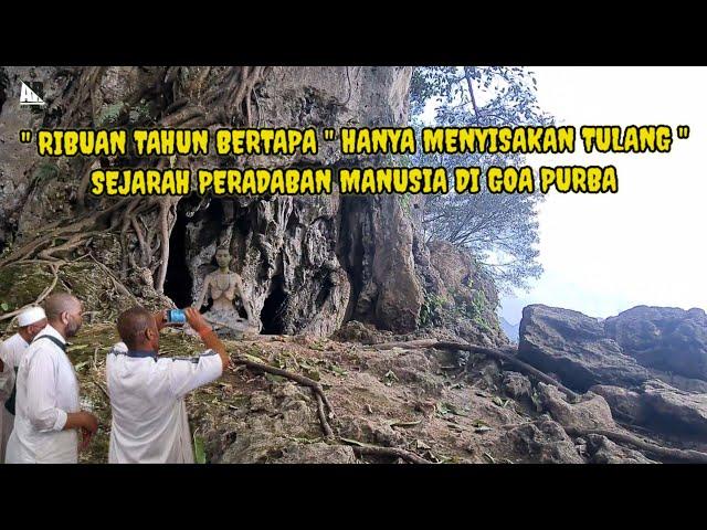 VIRAL..! Ditemukan Kerangka Manusia Yang Bertapa Ribuan Tahun Di Goa Purba