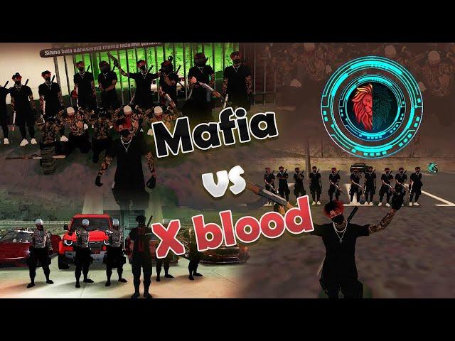 මිතුරන් සේ හමුවූ සතුරන් | Mafia vs X-Blood | Sri Lanka eUNLOCK MTA SA RP SERVER