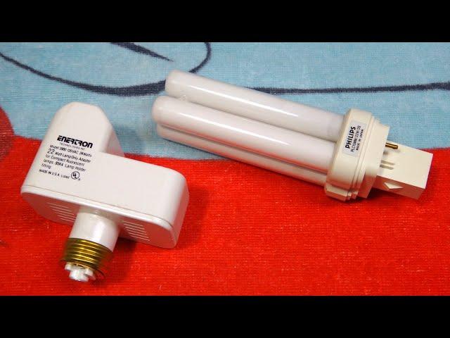 Enertron 22watt Preheat PL Fluorescent Adapter