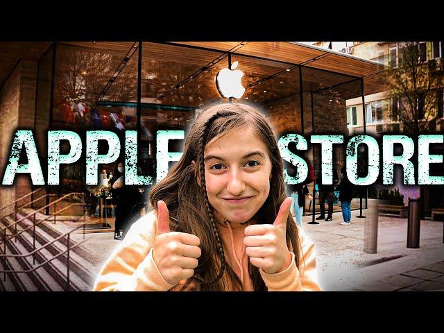 AVRUPA'NIN EN BÜYÜK APPLE STORE'UNA GİTTİM