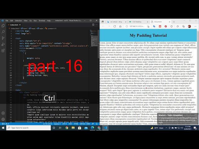 CSS Padding Tutorial